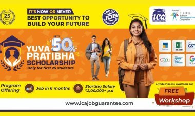 Empowering Dreams: ICA Edu Skills Unveils Yuva Prativa Scholarship 2023 – Up to 50% off on Courses with Job Guarantee