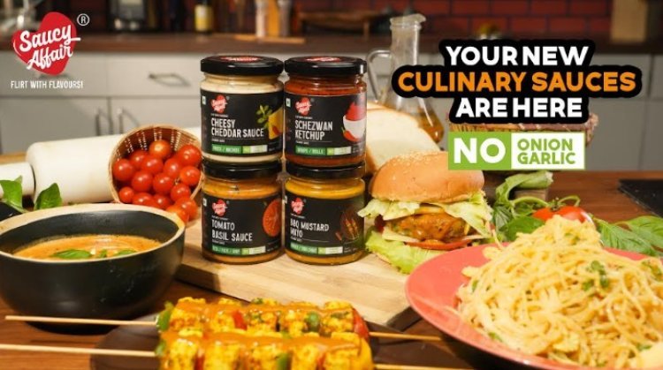 Saucy Affair Unveils Delectable 'No Onion No Garlic' Range, Redefining Culinary Creativity