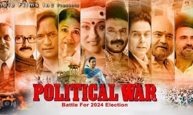 Filmmaker Mukesh Modi Unveils the Teaser of his Upcoming Film 'Political War' through Zoom App Globally