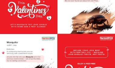 Rentokil PCI Celebrates Valentine's Day with a Quirky Campaign: #WithLoveFromPests, Infusing Gen Z Humor into Pest Control Awareness