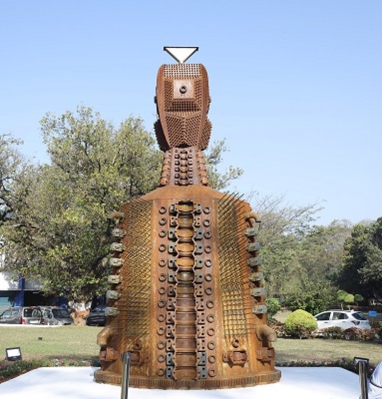 SKF India Commemorates its 100th Anniversary Milestone with Unveiling of a Monumental Sculpture - 'The Bearing Being'