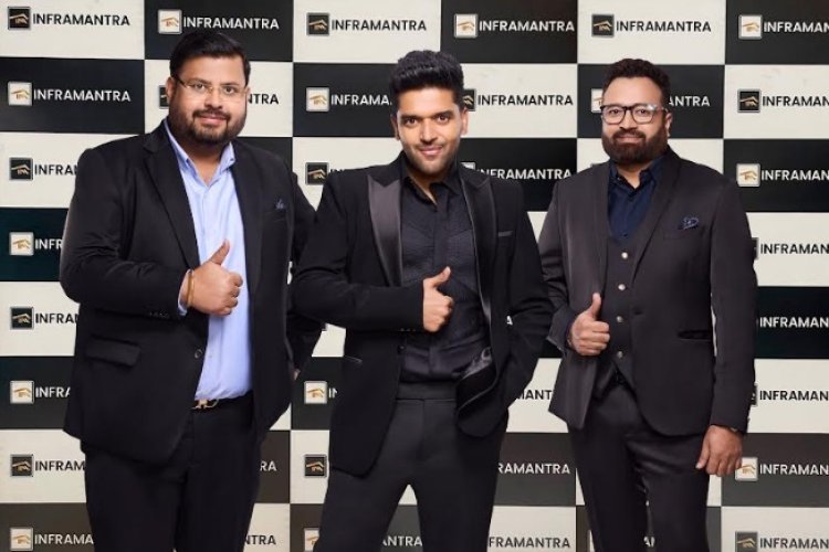 Guru Randhawa is Brand Ambassador for InfraMantra