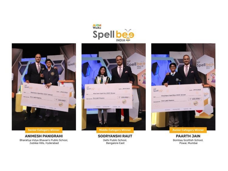 Inspiring Minds, Conquering Words: Mind Wars Spell Bee 2023 Unveils Its Champions!