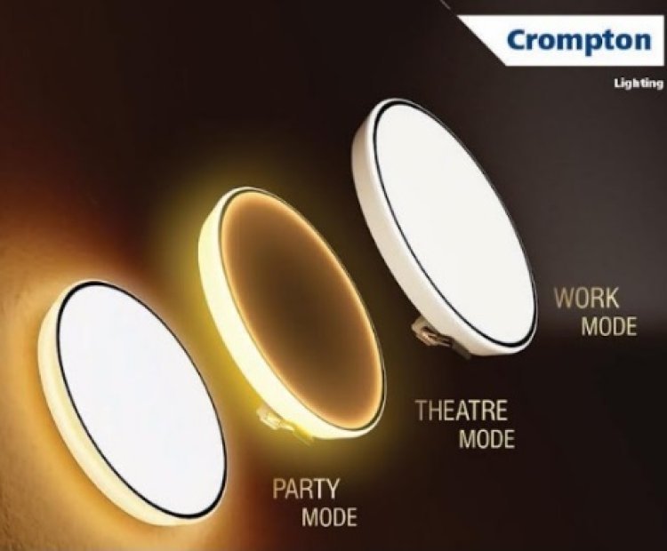 Crompton Redefines Home Lighting Experience with the Launch of Trio Range of Lights - Ceiling Lights, Battens & Lamps