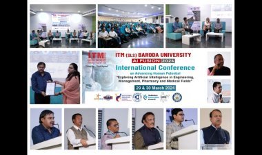 ITM SLS Baroda University Leads AI Fusion 2024 International Conference with ISRO (SAC) and DRDO Pune
