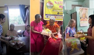 Influencers Celebrate Mother's Day in Old Age Homes with GiftstoIndia24x7