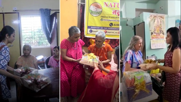 Influencers Celebrate Mother's Day in Old Age Homes with GiftstoIndia24x7