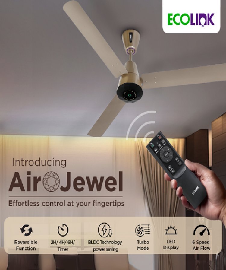 Ecolink Launches a Range of Power Packed Fans, Promising Superior Performance and Energy Efficiency