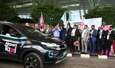 Electric Airport Taxis from Refex eVeelz Begin Operations at Bengaluru Airport