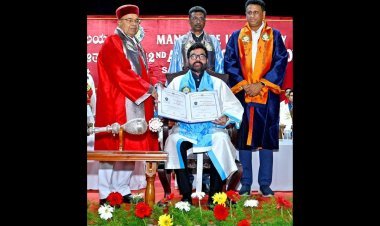 Mangalore University confers Honorary Doctorate on MRG Group Founder Chairman K Prakash Shetty