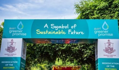 Bisleri International Restores and Rededicates Lake at Madras Christian College Boosting its water Harvesting Capacity to 20 Million Liters