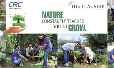 CRC Group Hosts a Collaborative Plantation Drive at The Flagship