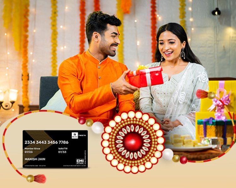 Buy Raksha Bandhan Gifts on EMI with Bajaj Finserv EMI Network Card; Apply Now on Bajaj Markets