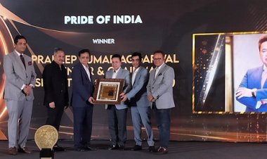 Pradeep Aggarwal Honoured with the Prestigious 'Pride of India' Title
