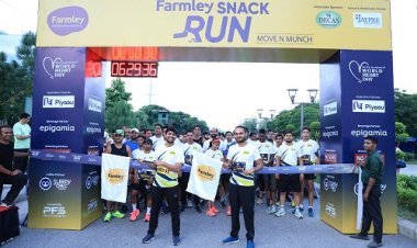 World Heart Day: Farmley Holds Snack-Run: Move N Munch Marathon