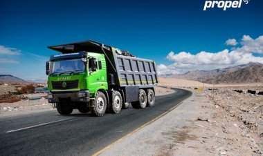 Propel Industries' 470 HEV- Heavy Duty Electric Tipper 8X4 Receives Homologation Certification