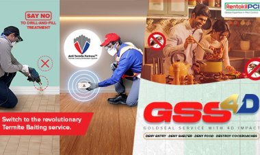 Rentokil PCI Introduces India's First-Ever Termite Baiting Service and Innovative GoldSeal Service - 4D, Leading the Way in Sustainable Innovation
