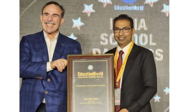 Sarvesh Goel Honored as Visionary Education Leader by Education World