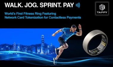 Tappy Technologies Unveils the World's First Fitness Ring Featuring Network Card Tokenization for Contactless Payments at Hong Kong Fintech Week 2024