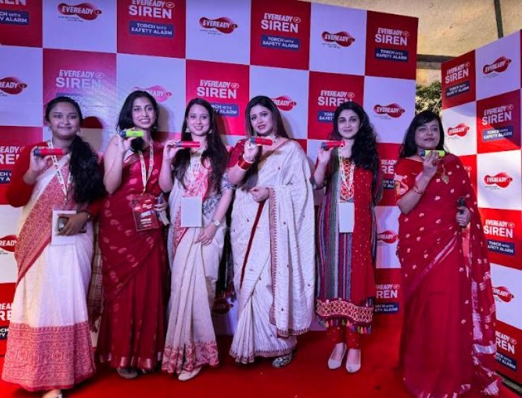 This Durga Puja, Eveready Brings in a Unique Initiative for Women's Safety Empowering Women to Raise their Voice with its Siren Torch