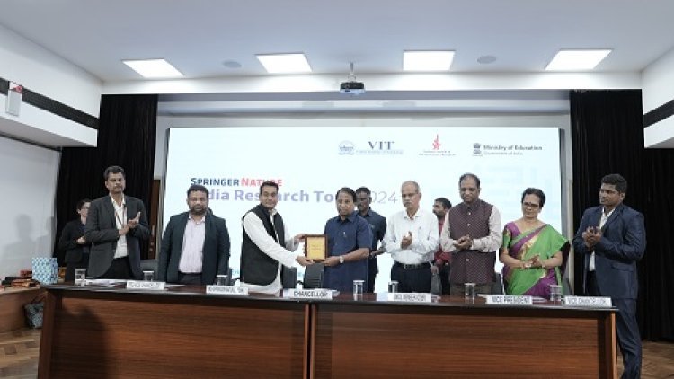 Springer Nature's India Research Tour 2024 Concludes at Vellore Institute of Technology, Vellore