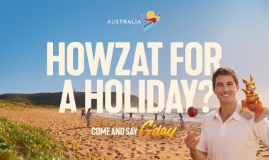 Pat Cummins Teams up with Ruby to Invite Indian Cricket Fans to Come and Say G'day