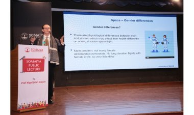 Somaiya Vidyavihar University Hosts Public Lecture by Prof Nigel J Mason on Space:Crossing The Next Human Frontier