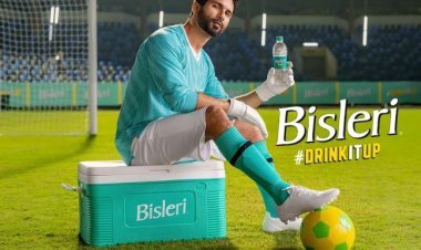 Bisleri Unviels New #DRINKITUP Sports Campaign Featuring Shahid Kapoor and Football Stars