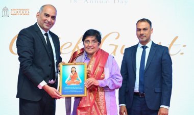 Vishwashanti Gurukul World School Hosts Dr. Kiran Bedi as Chief Guest for Annual Day 2024