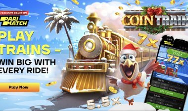 Parimatch's Exclusive Gaming Lineup: Fire Boom and Coin Train Holiday Edition