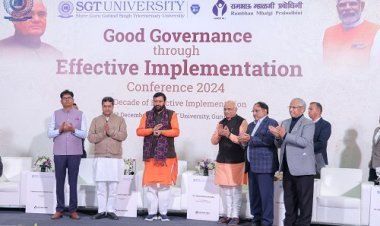 SGT University Hosts Conference on Good Governance to Mark Atal Bihari Vajpayee's 100th Birth Anniversary
