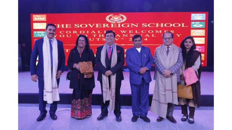 The Sovereign School’s Annual Day UTSAV 2024 Concludes with Unparalleled Grandeur