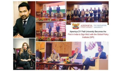 Ajeenkya DY Patil University Becomes the First in India to Sign MoU with the Global Policy Institute (GPI)