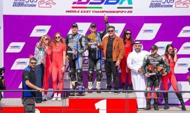 Bollywood Stars Blazed the Track at Dubai Autodrome for 'DSBK Middle East Championship'