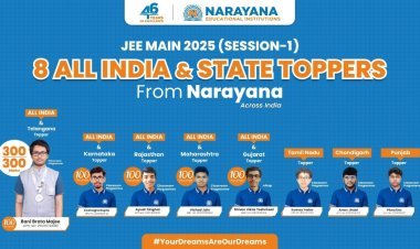 Narayana Dominates JEE Main 2025 Session 1 with Exceptional Results