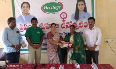 Heritage Foods Ltd. Celebrates International Women's Day with Rural Women Farmers and Franchisees