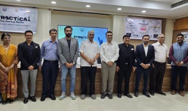 National-Level Startup Competition ‘Stractical 2025’ Held Successfully at Sarvajanik University