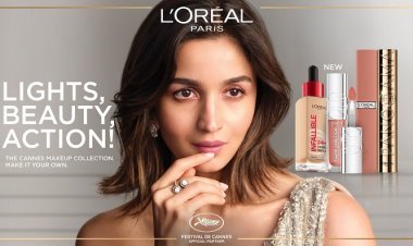 L'OrÃ©al Paris Marks 28 Years at Festival de Cannes with Alia Bhatt's Debut