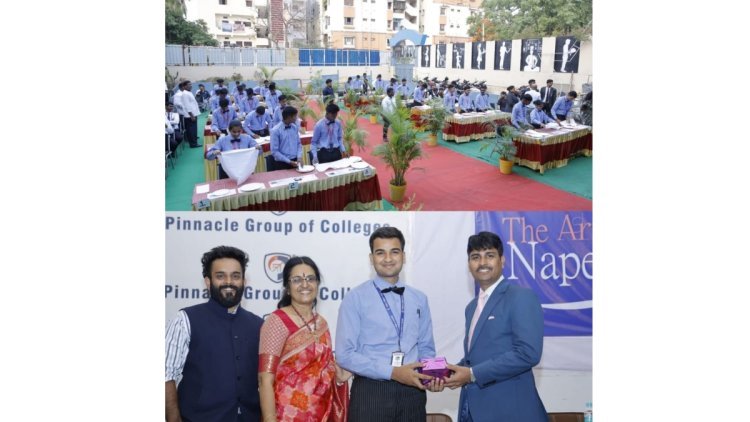 Napery: The Art of Napkin Folding : Pinnacle Institute’s Students Shine