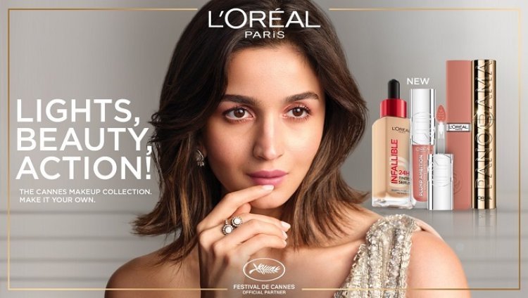 L'OrÃ©al Paris Marks 28 Years at Festival de Cannes with Alia Bhatt's Debut