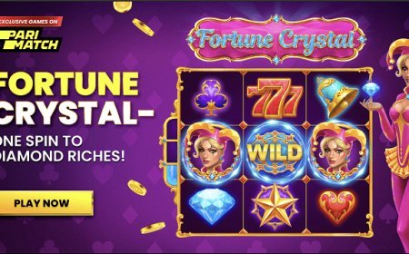 Introducing Fortune Crystal on Parimatch: New Game with 4 Bonus Modes