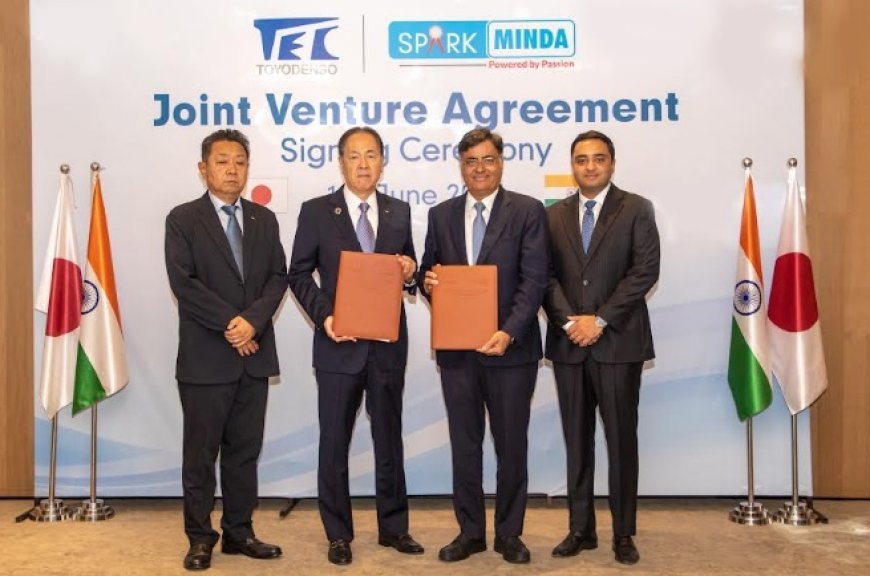 Minda Corporation Forms Joint Venture with Toyodenso of Japan for Advanced Automotive Switches