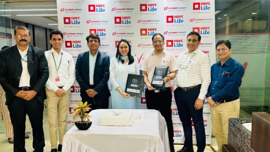 HDFC Life and Digamber Capfin Ltd. Collaborate to Cover Micro Loans and Make Life Insurance Accessible for All