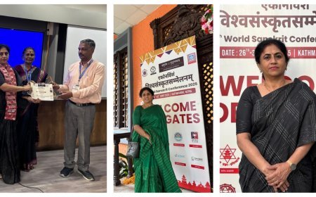 Sarvajanik University Represents India at Prestigious 19th World Sanskrit Conference in Nepal