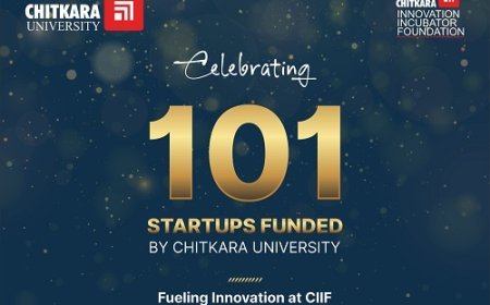 Chitkara University Funds 101 Startups, Driving India's Innovation and Entrepreneurship Story