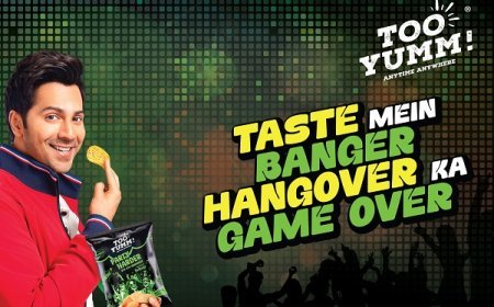 Hangover Ka Game Over! Varun Dhawan Unveils World's First Anti-Hangover Chips - Too Yumm! Party Harder Chips