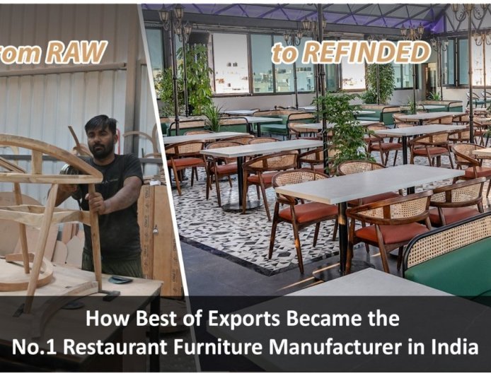  How Best of Exports Became the No.1 Restaurant Furniture Manufacturer in India