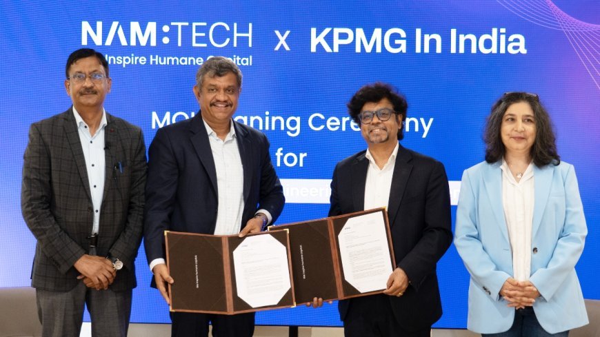 NAMTECH and KPMG in India Launch Sustainability Engineering and Management Course for Engineering Graduates