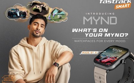 Fastrack Launches MYND - AI-powered Smartwatch for India's AI-savvy