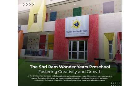 The Shri Ram Wonder Years Preschool Gurugram – 79: A New Beginning in Early Childhood Education